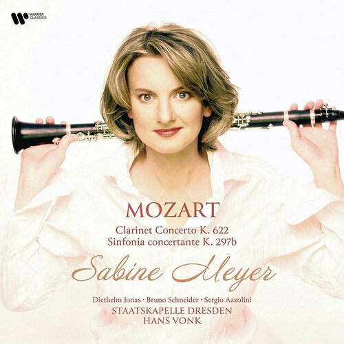 Виниловая Пластинка Sabine Meyer, Staatskapelle Dresden, Hans Vonk, Mozart: Clarinet Concerto, K622/Sinfonia Concertante, K297B (0190296267994) виниловая пластинка jazz via dresden джаз из дрездена lp