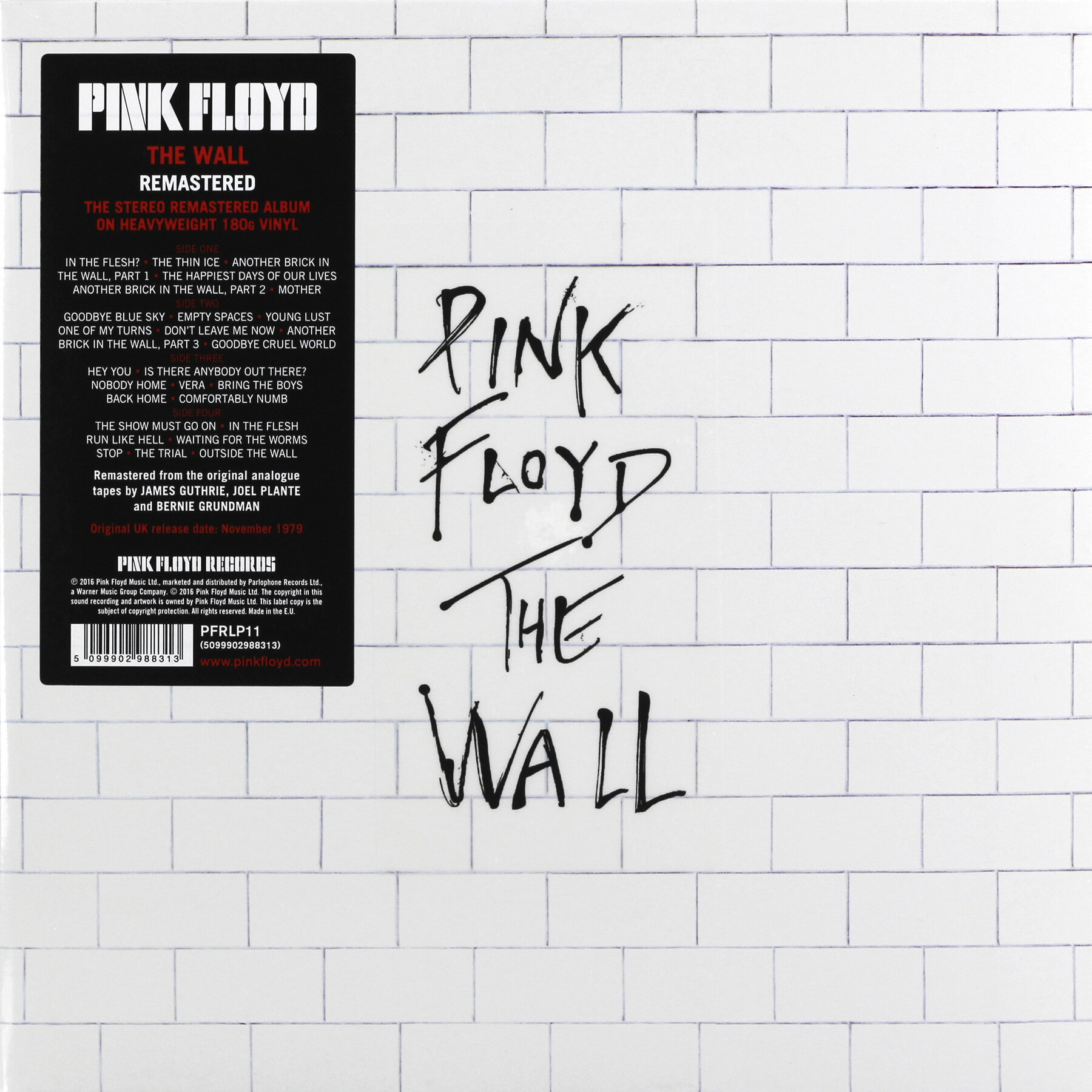 Виниловая пластинка Pink Floyd. The Wall (2LP)