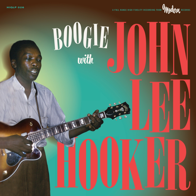 John Lee Hooker - Boogie With John Lee Hooker, 1xLP, BLACK LP