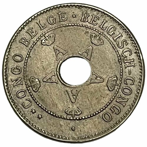 Бельгийское Конго 10 сантимов 1911 г. (4)