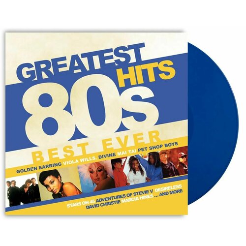 Various Artists (V/A) – Greatest 80's Hits Best Ever. Coloured Blue Vinyl (LP)