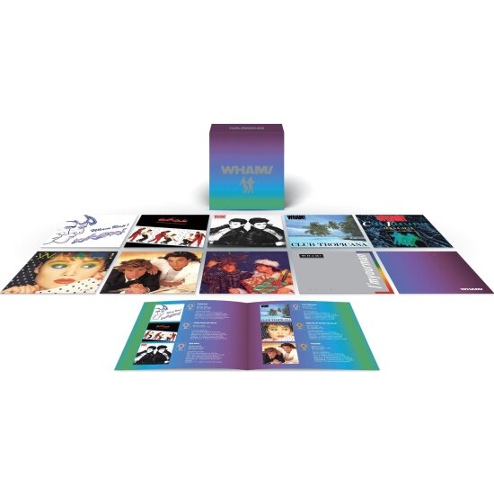 Компакт-диск Warner Music WHAM! - The Singles: Echoes From The Edge Of Heaven (10CD)