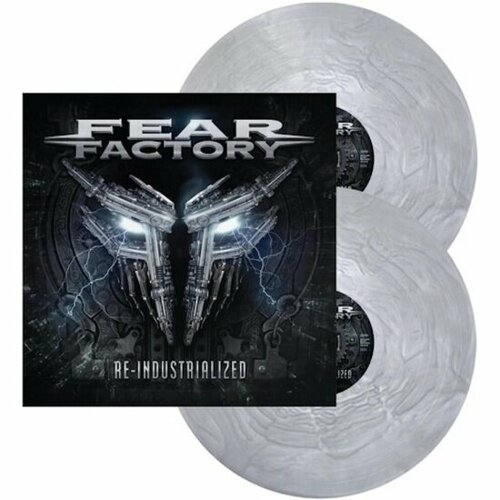 metal blade records artillery the face of fear limited edition ru cd Виниловая пластинка Warner Music Fear Factory - Re-Industrialized (Silver Vinyl) (2LP)