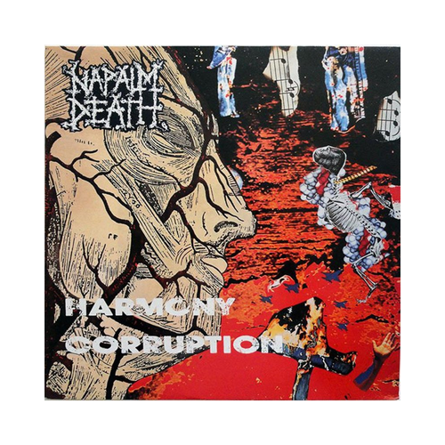 Napalm Death - Harmony Corruption, 1xLP, BLACK LP napalm death – utilitarian lp