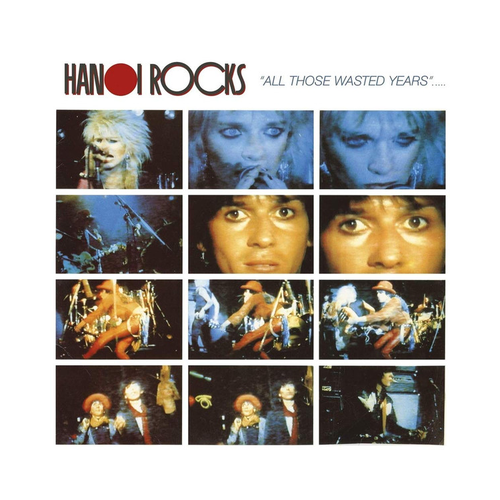 Hanoi Rocks - All Those Wasted Years, 2LP Gatefold, BLACK LP