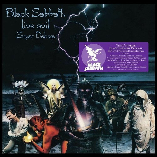 Виниловая пластинка Black Sabbath, Live Evil (Box) (4050538871623) IAO - фото №1