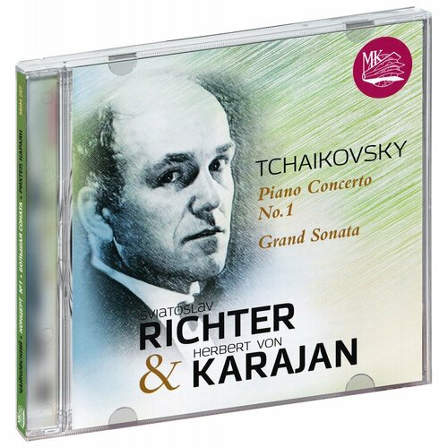 Классика. Караян. Рихтер. Чайковский. Piano Conc.№1, Grand Sonata (CD) чайковский п фортепианный концерт 1 а скрябин четыре пьесы этюд кисин е фортепьяно karajan herbert von