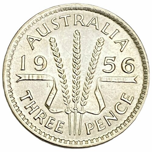 Австралия 3 пенса 1956 г.