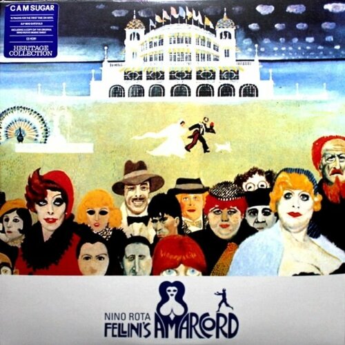 Rota Nino Виниловая пластинка Rota Nino Amarcord nino rota fellini satyricon soundtrack col vinyl [vinyl]