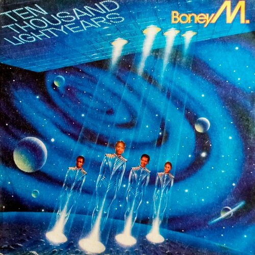 Boney M. Ten Thousand Lightyears (Bulgaria, 1985) LP, EX+