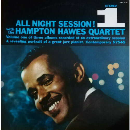 Hampton Hawes Quartet - All Night Session, Vol. 1 - 2 / Винтажная виниловая пластинка / LP / Винил