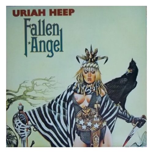 старый винил bronze uriah heep conquest lp used Старый винил, Chrysalis, URIAH HEEP - Fallen Angel (LP , Used)