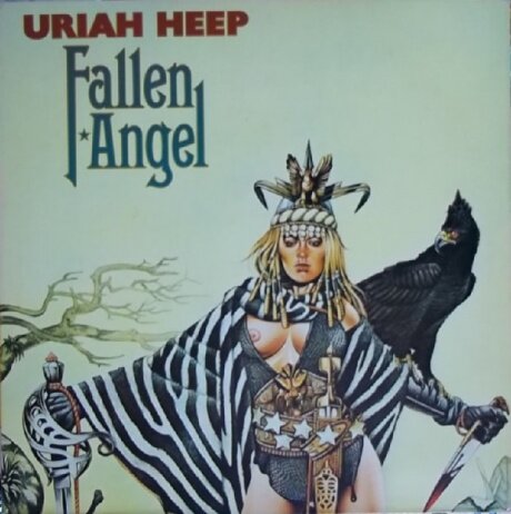 Старый винил, Chrysalis, URIAH HEEP - Fallen Angel (LP , Used)