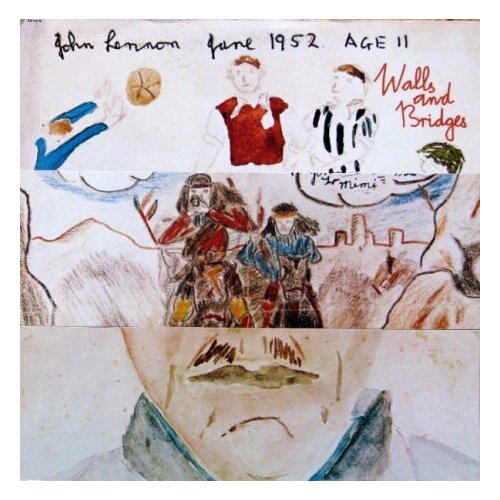 Старый винил, Apple Records, JOHN LENNON - Walls And Bridges (LP , Used) виниловая пластинка universal music lennon john walls and bridges