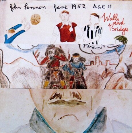 Старый винил, Apple Records, JOHN LENNON - Walls And Bridges (LP , Used)