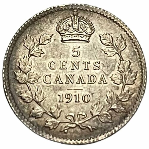 Канада 5 центов 1910 г. (2)
