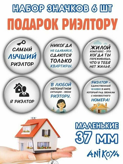 Комплект значков AniKoya