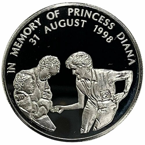 Замбия 1000 квач 1998 г. (В память о Принцессе Диане - Принцесса Диана и младенец с матерью) (PP)