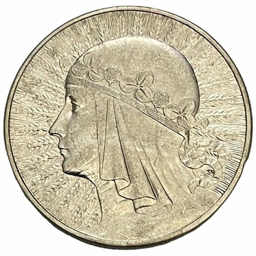 Польша 10 злотых 1933 г. монета 10 злотых 1933 ядвига польша