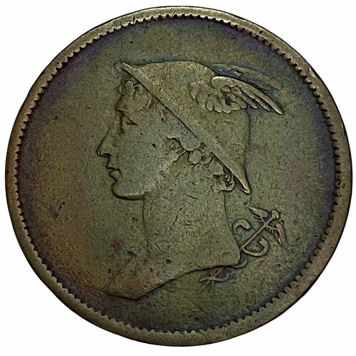 Великобритания токен 1/2 пенни 1810 г. (Британская медная компания) британская малайя токен 1 кепинг 1831 г