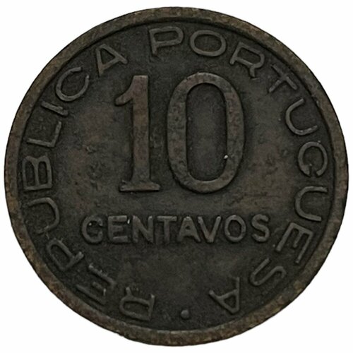 Мозамбик 10 сентаво 1936 г. мозамбик 10 сентаво 1960 г 2