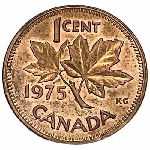 Канада 1 цент 1975 г. (2) канада 1 цент 1964 г 2