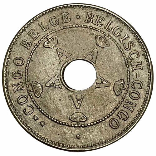 Бельгийское Конго 10 сантимов 1911 г.