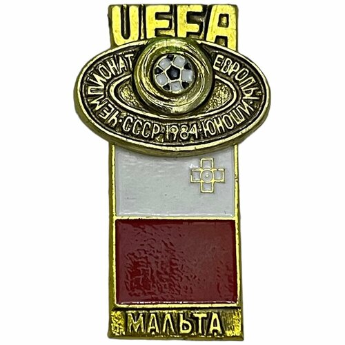 Знак Мальта из серии Чемпионат Европы по футболу среди юношей СССР 1984 г. (2)