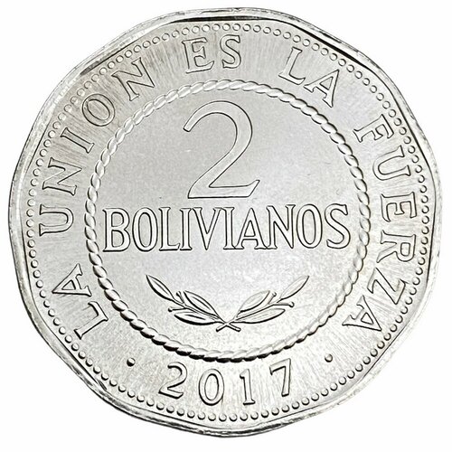 Боливия 2 боливиано 2017 г. боливия 5 боливиано nd 1929 г серия r предварительный выпуск