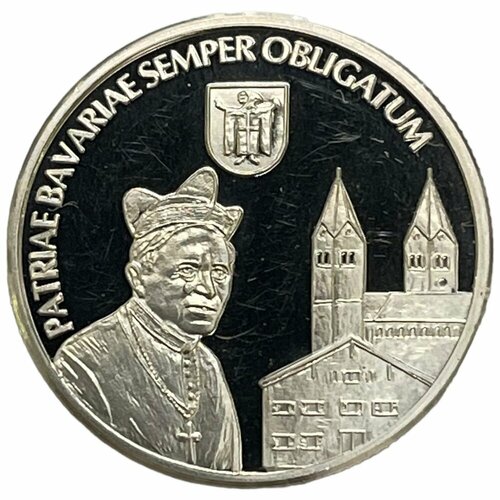 Сомали 2 доллара 2005 г. (Бенедикт XVI) (Proof) клуб нумизмат монета 10 долларов виргинских островов 2005 года серебро смерть нельсона