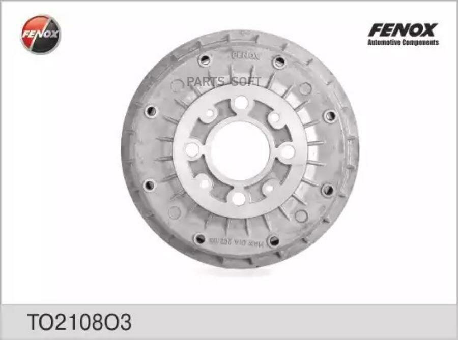 FENOX TO2108O3 Барабан тормозной, алюминий