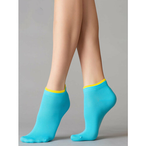 фото Женские носки minimi, размер 38, голубой