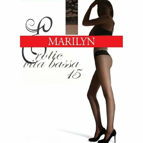 Колготки  Marilyn, 15 den, без шортиков, размер 3, бежевый