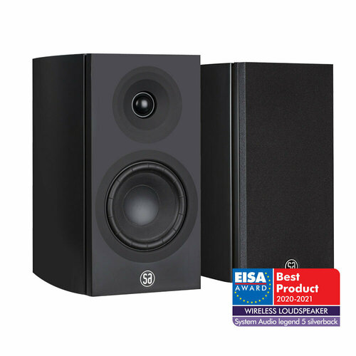 Активная полочная акустика System Audio SA legend 52 silverback Black Satin 16900000₽