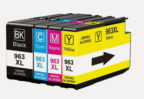 Изображение товара Картриджи для HP 963XL (4 штуки )Прошивка 27.02.2026 г.