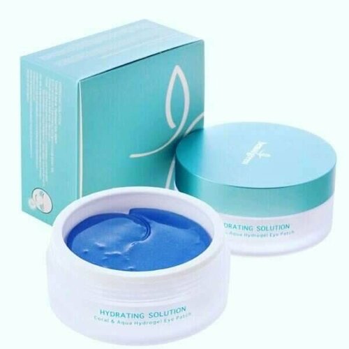 BeauuGreen Гидрогелевые патчи д/глаз c коралловой пудрой Sea Coral & Aqua Hydrogel Eye Patch