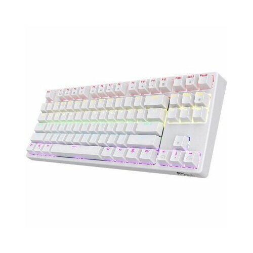 Клавиатура беспроводная Royal Kludge RK87 RGB RK Brown Switch белый 717500₽