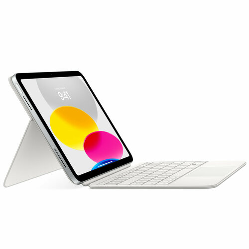 Apple Клавиатура беспроводная Apple Magic Keyboard Folio for iPad 2022 (10th generation) клавиатура apple magic keyboard 2021 белый