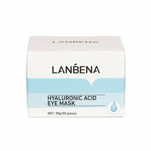 Патчи тканевые для кожи вокруг глаз с гиалуроновой кислотой Lanbena Hyaluronic Acid Eye 50 шт