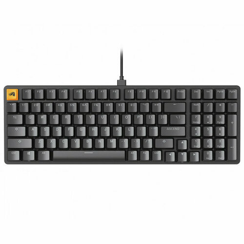 Клавиатура Glorious GMMK 2 Full Size (96%) Black Pre-Built Fox Linear Switch клавиатура проводная glorious gmmk 2 glo gmmk2 65 fox p механическая glorious fox клавиш 67 usb розовая