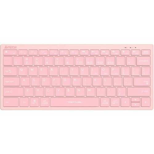Клавиатура беспроводная A4TECH Fstyler FBX51C Bluetooth розовый 293600₽