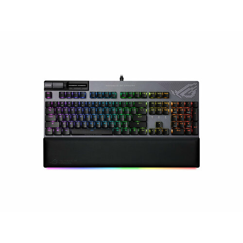 Клавиатура проводная механическая ASUS ROG Strix Flare II Animate USB RGB СерыйЧерный 90MP02E6-BKRA00 3120800₽
