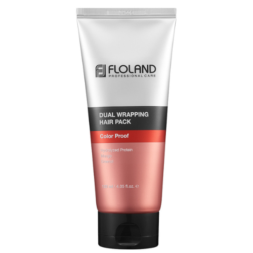 Протеиновая маска для окрашенных волос Floland Dual Wrapping Hair Pack 120 мл