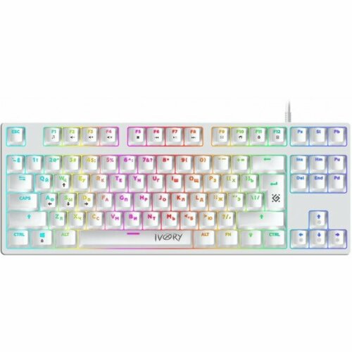 Defender Ivory GK-579 45579 игровая клавиатура defender ru rgb подсветка 19 anti ghost