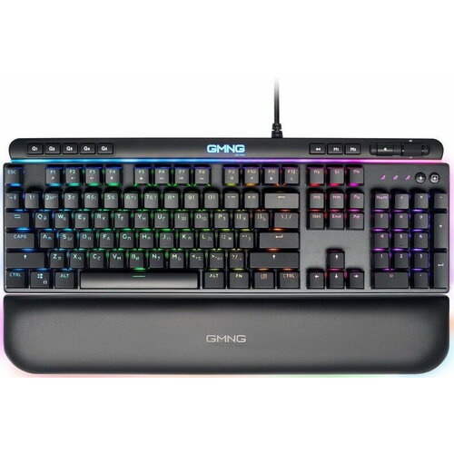 Клавиатура Oklick GMNG 999GK Black USB клавиатура oklick gmng gg kb780x black