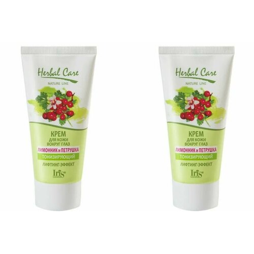 Iris Herbal Care Крем для кожи вокруг глаз лимонник и петрушка туба 75мл2 шт 533₽