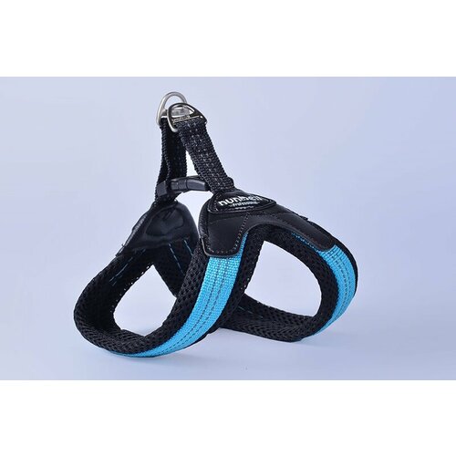 Шлейка nunbell для собак весом до 4кг р-р15 со светоотражающей нитью микс 30919-0194 861₽