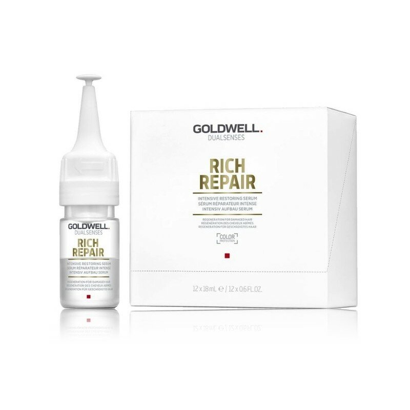 Goldwell Dualsenses Rich Repair Интенсивная восстанавливающая сыворотка для поврежденных волос 18 мл NEW цена за 1 шт