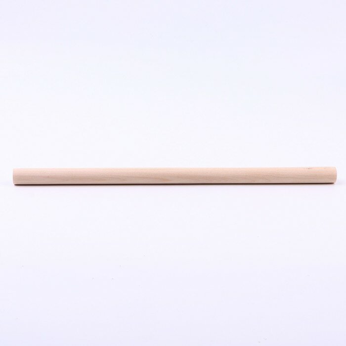 Палка-основа для макраме деревянная, без покрытия, d = 1,5 × 30 см