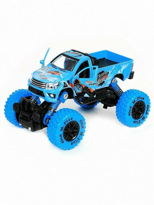 Модель машины бигфут 4WD 1:30 (15см) на амортизаторах, инерция Y2133